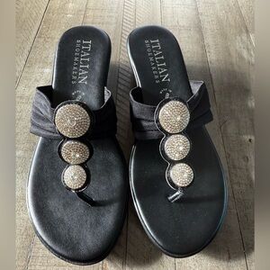 Italian Shoemakers Gloss Sandal